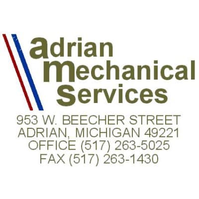 ADRIAN MECHANICAL SERVICES CO. logo image
