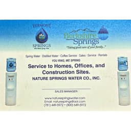 NATURE SPRINGS WATER COMPANY, INC.