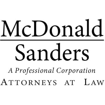 MCDONALD SANDERS, A PROFESSIONAL CORPORATION